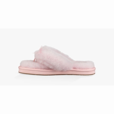 Chinelos UGG Fluff III Mulher Cinzentas Rosa | PT-RFWVE